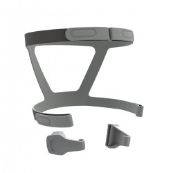 Replacement Headgear with clips (Grey) for BMC F5 | F1B | N4 | N5 Mask